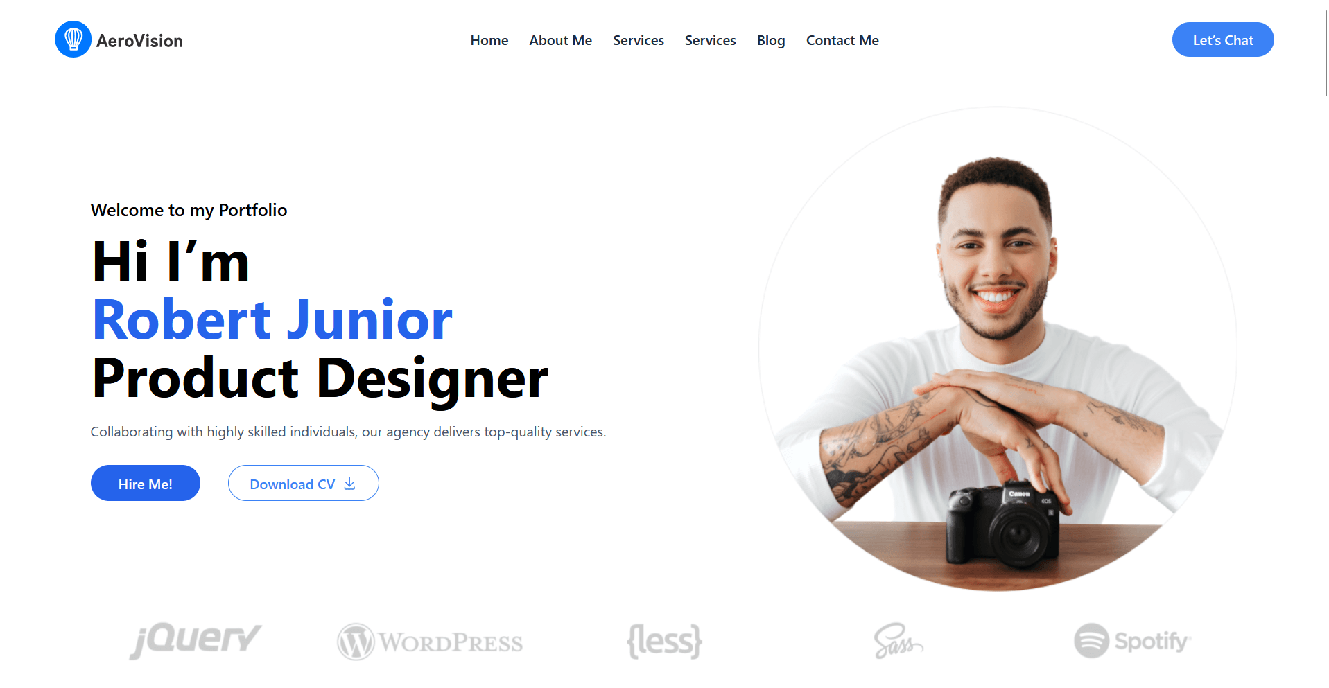 Portfolio Website Templates